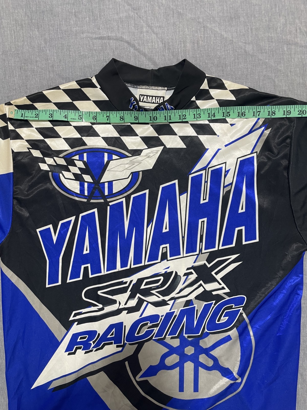Vintage 90s Yamaha Motocross Racing Jersey SRX racing made in USA size L/XL gallery