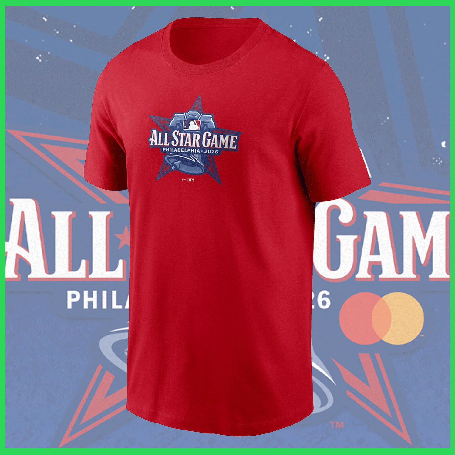 NEW 2026 MLB All-Star Game Logo T-Shirt Reprint Gildan Size S-3XL gallery