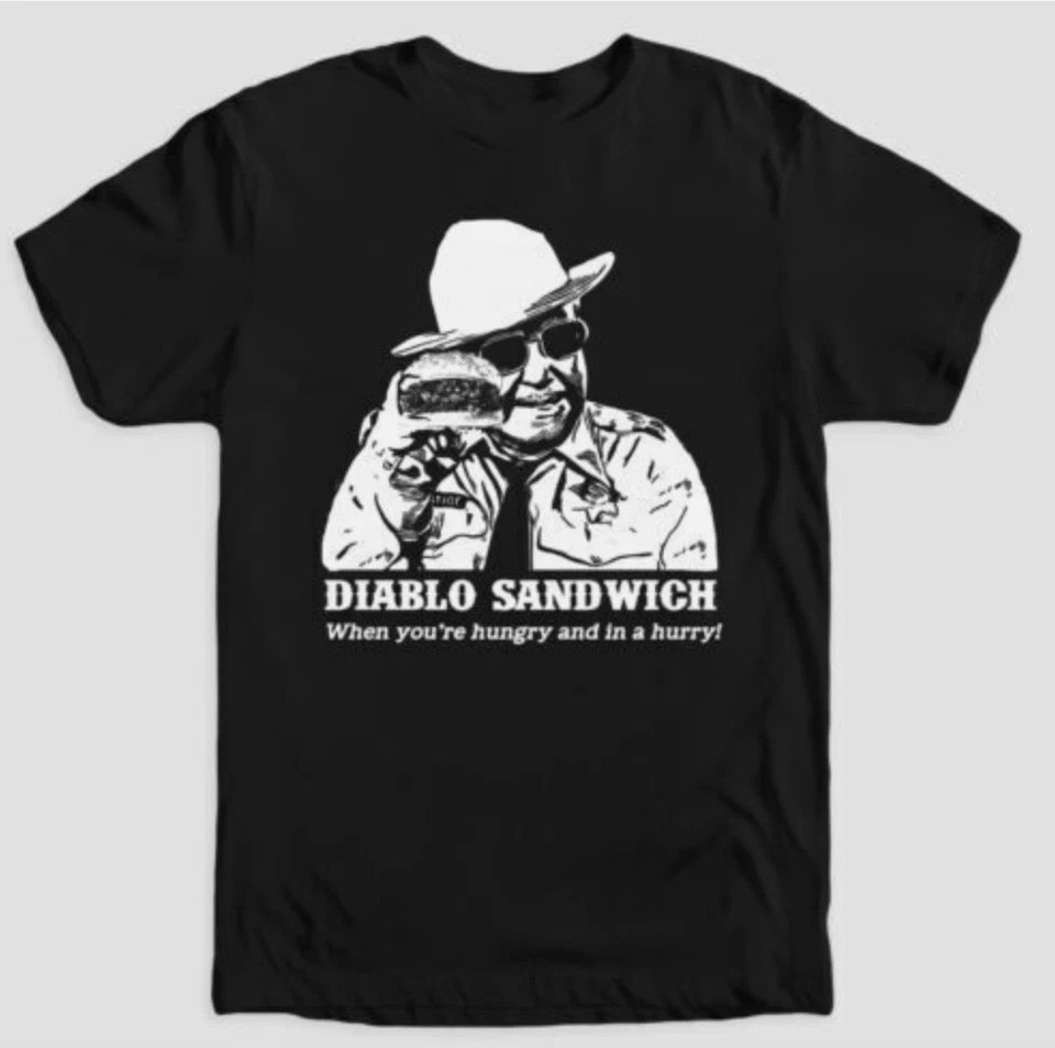 Jackie Gleason Buford T Justice x Diablo Sandwich And The Bandit T-Shirt