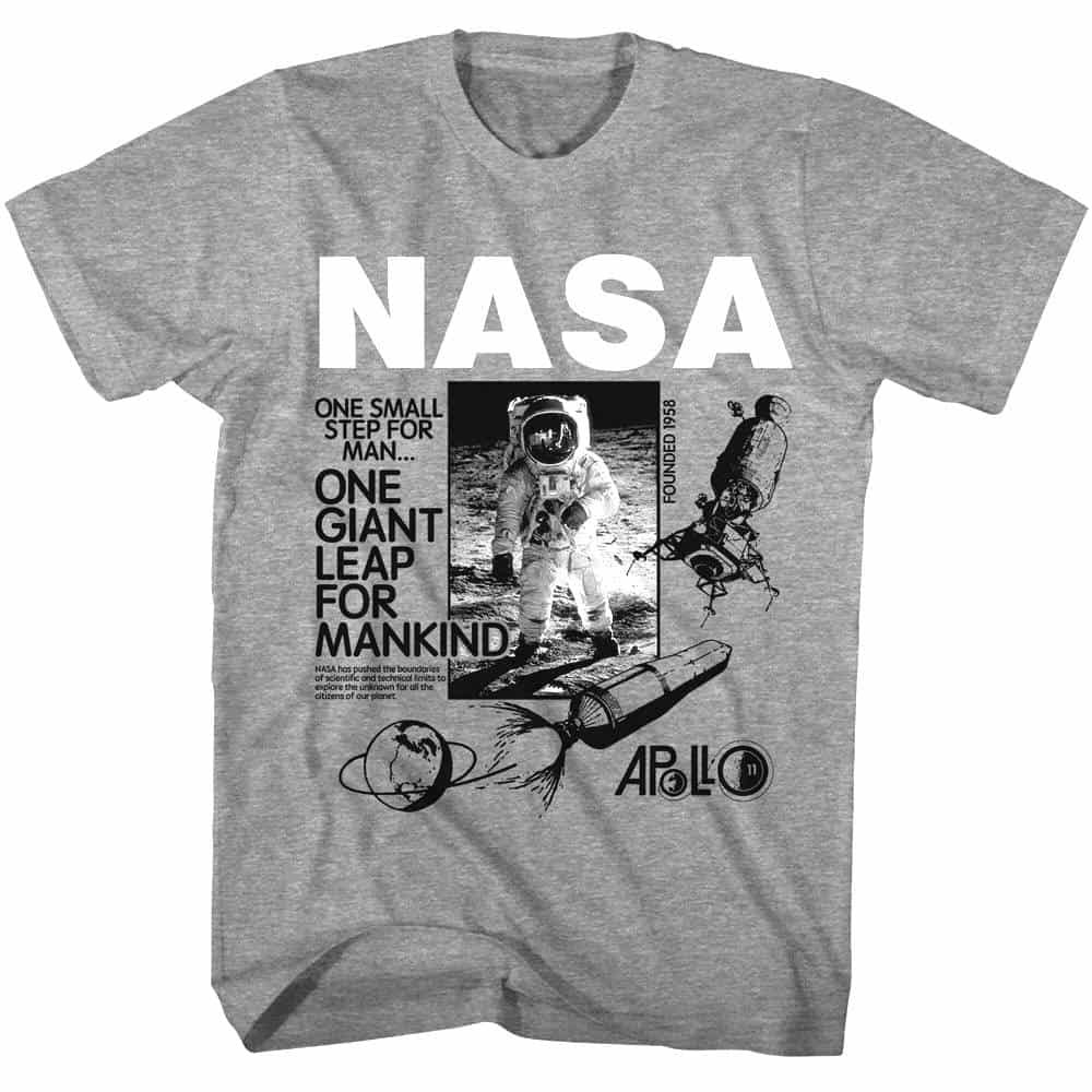 NASA Apollo 11 Moon Landing Men's T Shirt gallery