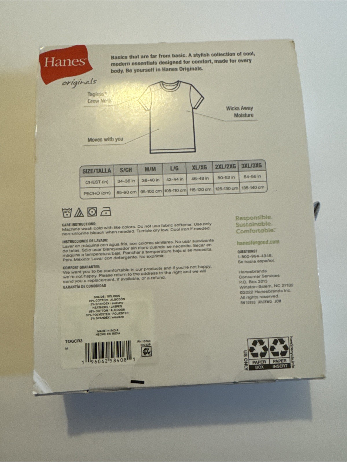 3 Men’s Hanes Stretch T Shirt Cool Breathable gallery