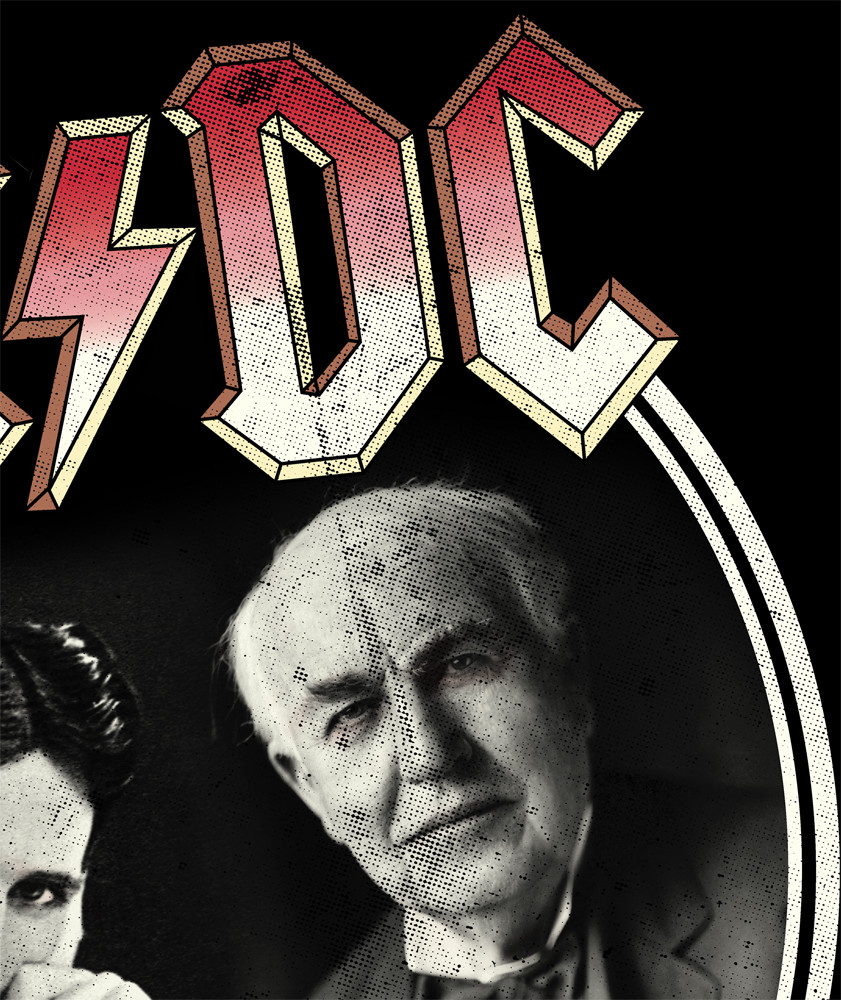 Nikola Tesla t-shirt, Edison t-shirt, Free Energy t-shirt, SCREENPRINTED gallery