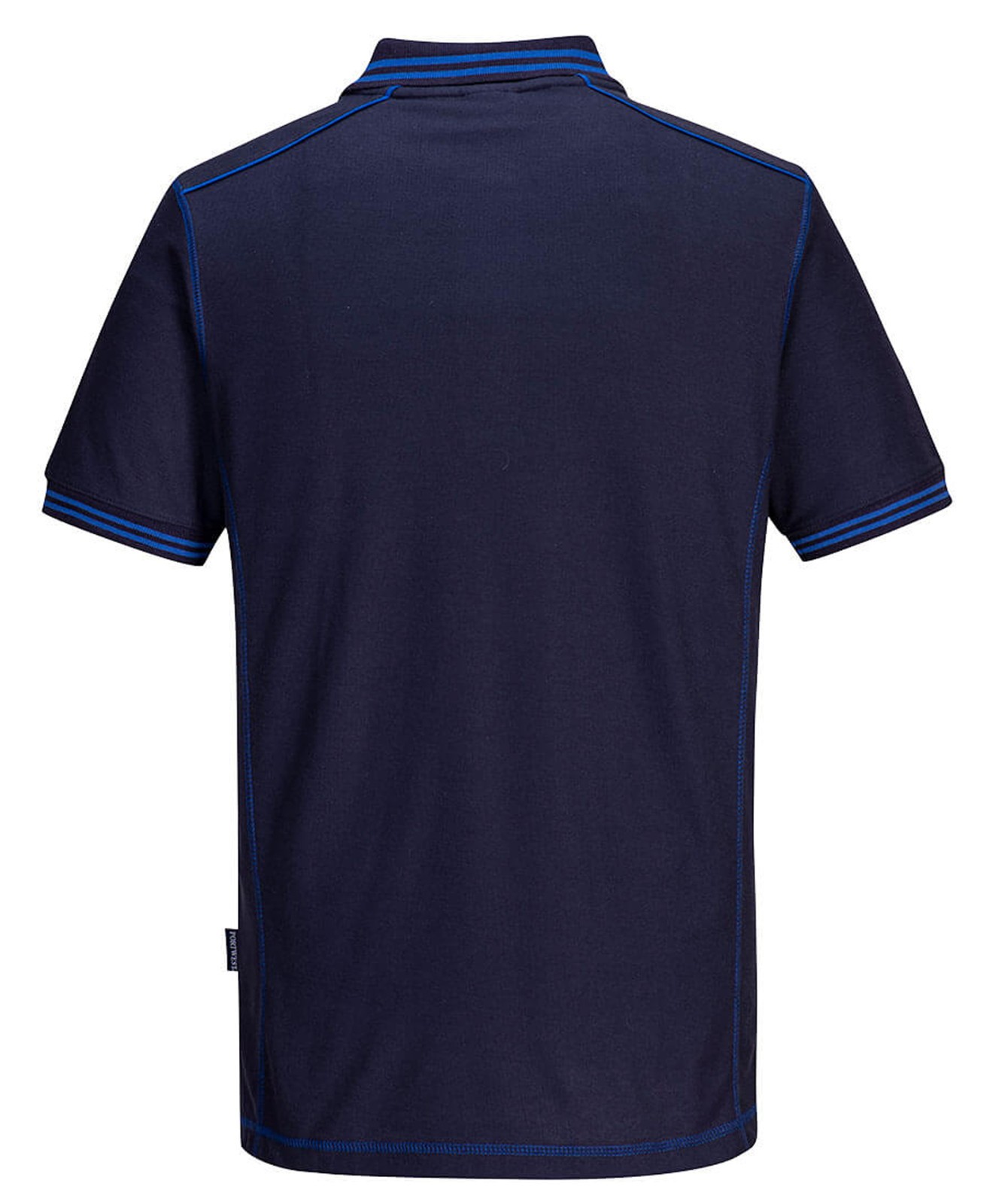 Mens Portwest Polo Shirt Work Casual Comfort Workwear Essential 2-Tone Top B218 gallery