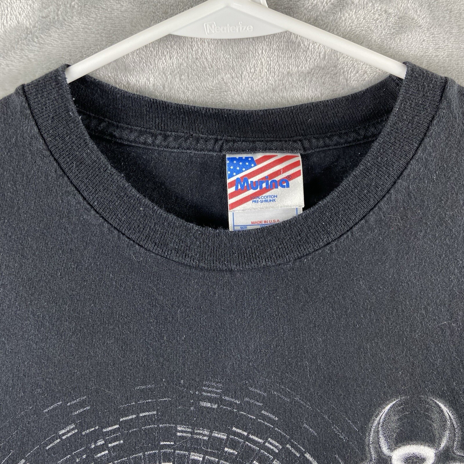Vintage Murina T-Shirt men's Large Graphic USAF United States Air Force Cotton gallery