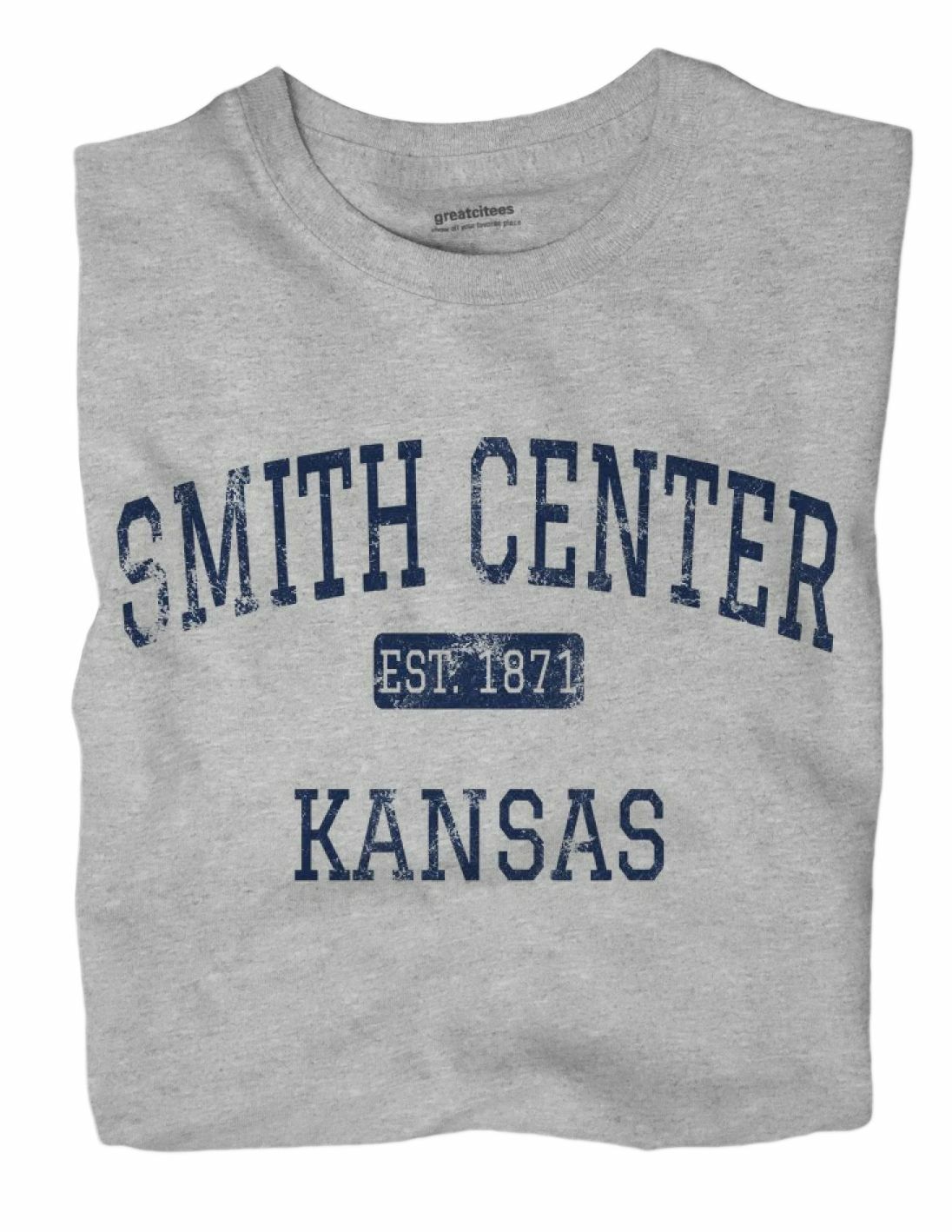 Smith Center Kansas KS T-Shirt EST