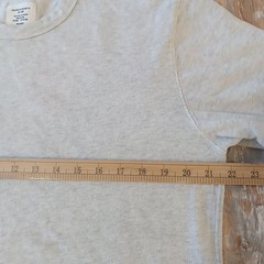 Buck Mason Field Spec T Shirt Mens Size L Heather Grey Cotton Short Sleeve