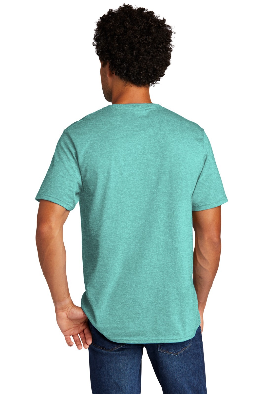 Port & Company PC330 Mens Short Sleeve Tri Blend Crew Neck Stylish T-Shirt gallery