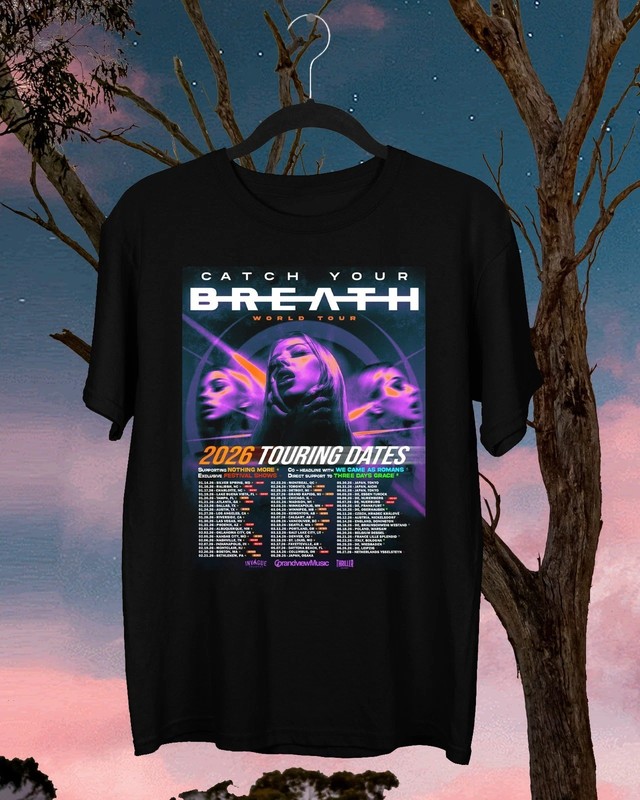 Catch Your Breath World Tour 2026 T Shirt Full Size S-5XL PP3072
