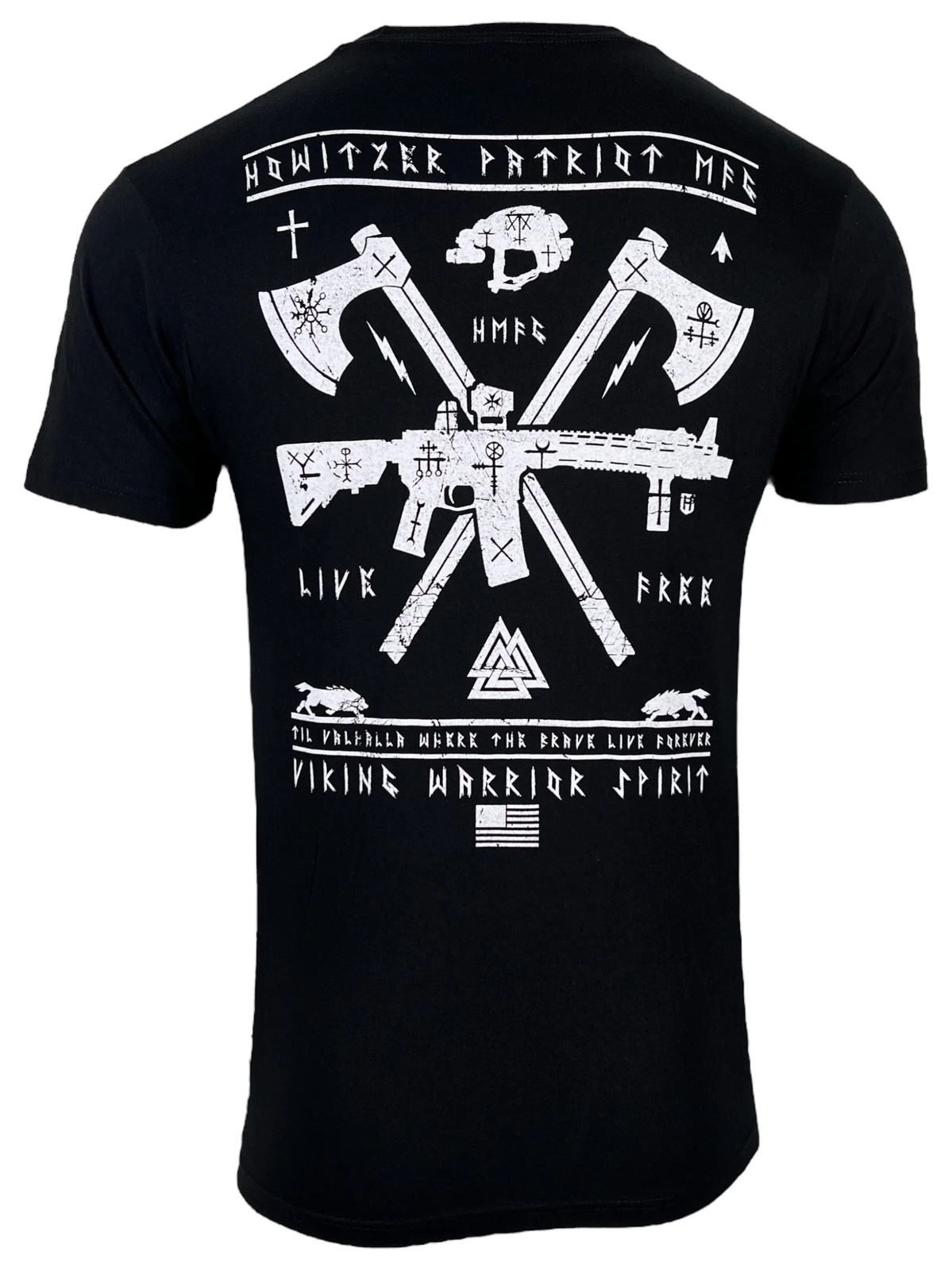 Howitzer Style Men's T-Shirt Viking Warrior Military Grunt MFG gallery