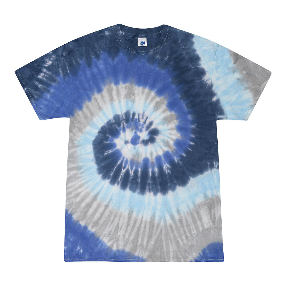 Multi-Color Tie Dye T-Shirts, Kids & Adults Short Sleeve Cotton Colortone gallery