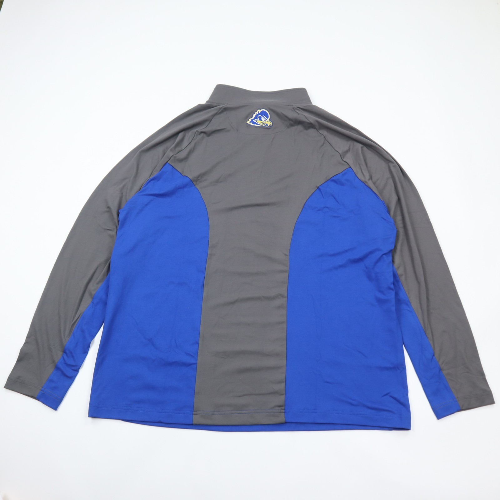 Delaware Blue Hens Colosseum 1/4 Zip Windshirt Pullover Mens XL Blue NWT gallery