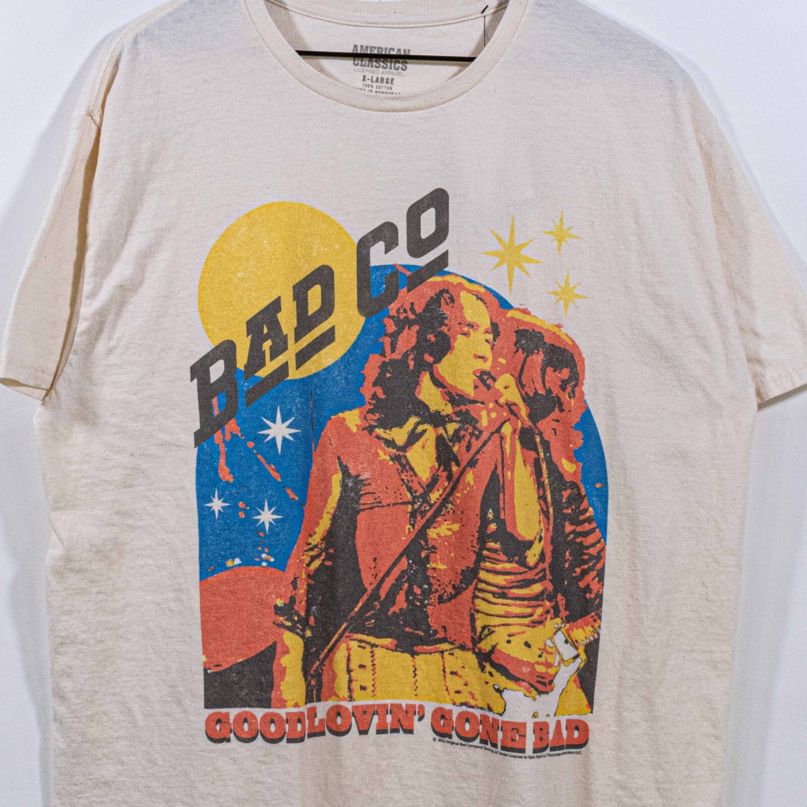 Bad Company Band Shirt XL Extra Large Good Lovin Gone Bad Y2K Rock Grunge gallery