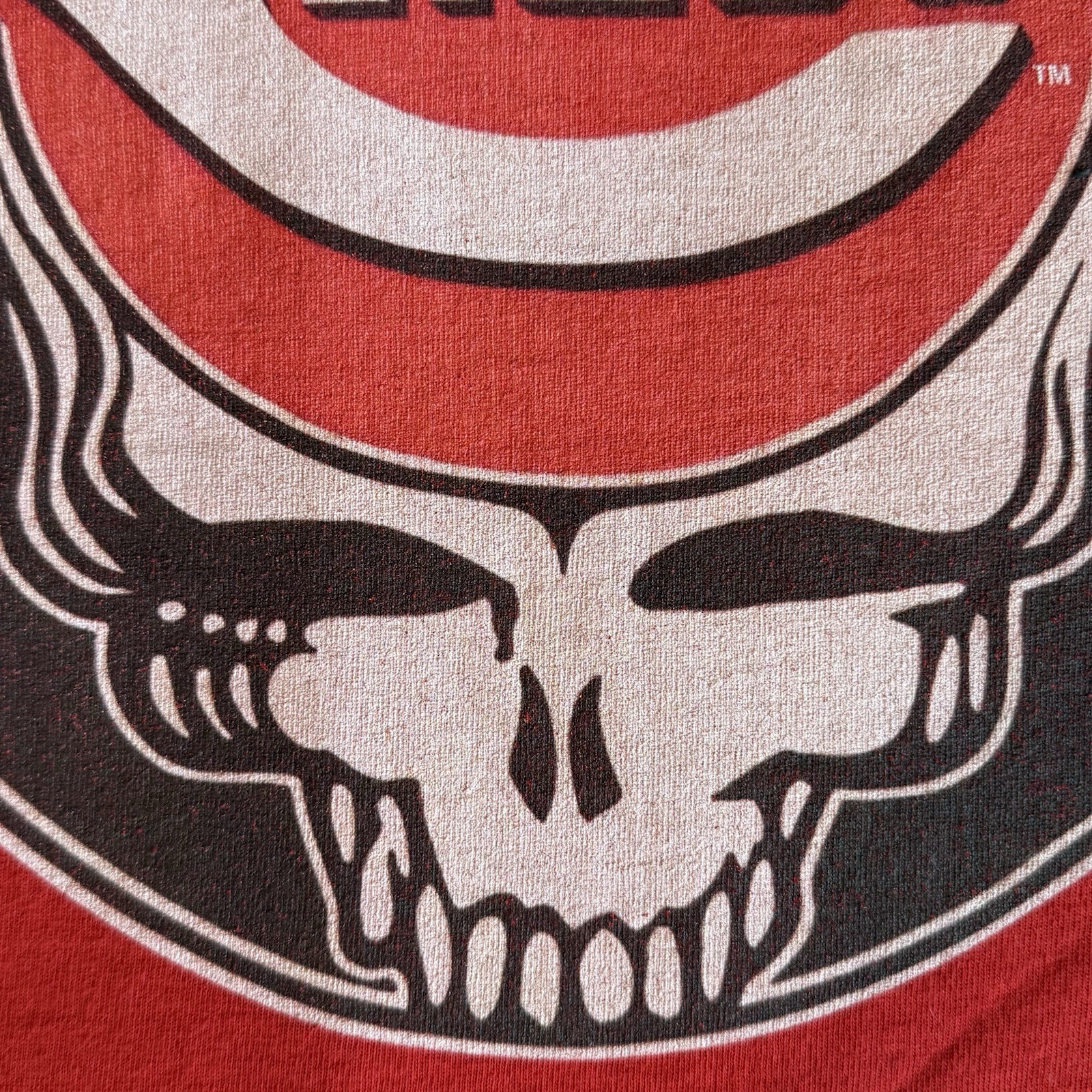 GRATEFUL DEAD CINCINNATI REDS Steal Your Base Mashup T-Shirt. LARGE Preowned NV gallery