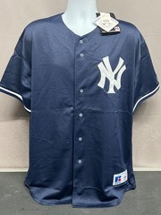 Russell Athletic Mlb Players Choice Yankees Martinez 24 Jersey Xl Navy