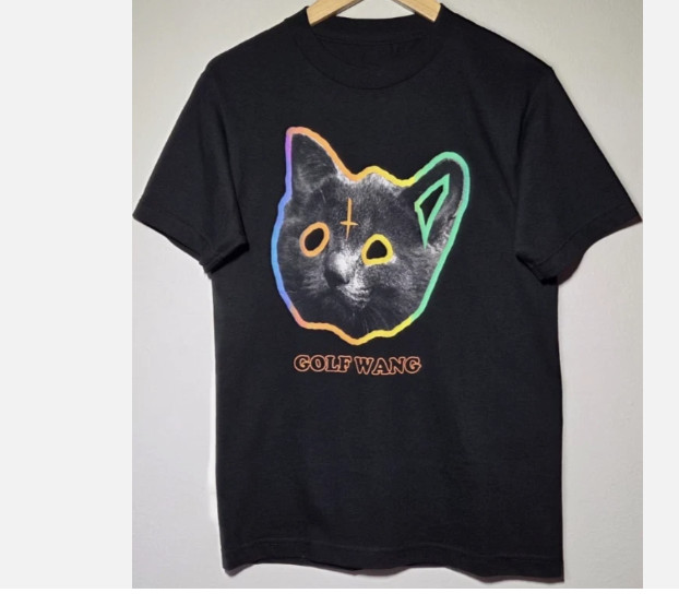 Vintage OFGWKTA Tron Cat Golf Wang OG Tyler USA Camp Flog Gnaw CFG NEW S-5XL