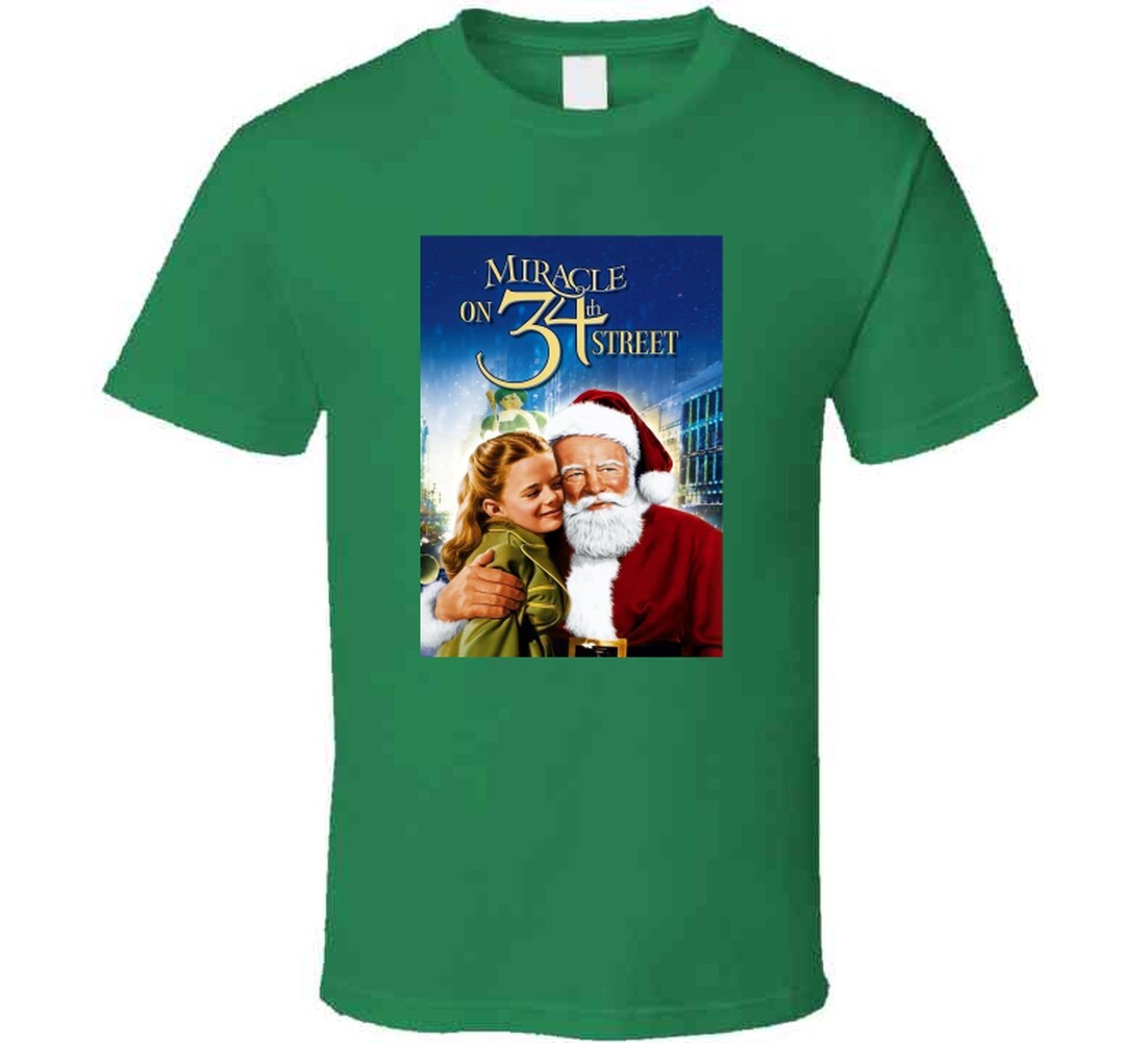 Miracle On 34th Street Movie Tee Classic Holiday Film T Shirt gallery