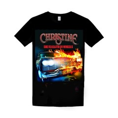 Stephen King’S – Christine – Black T-Shirt – Sizes S – 5XL – Art / Horror