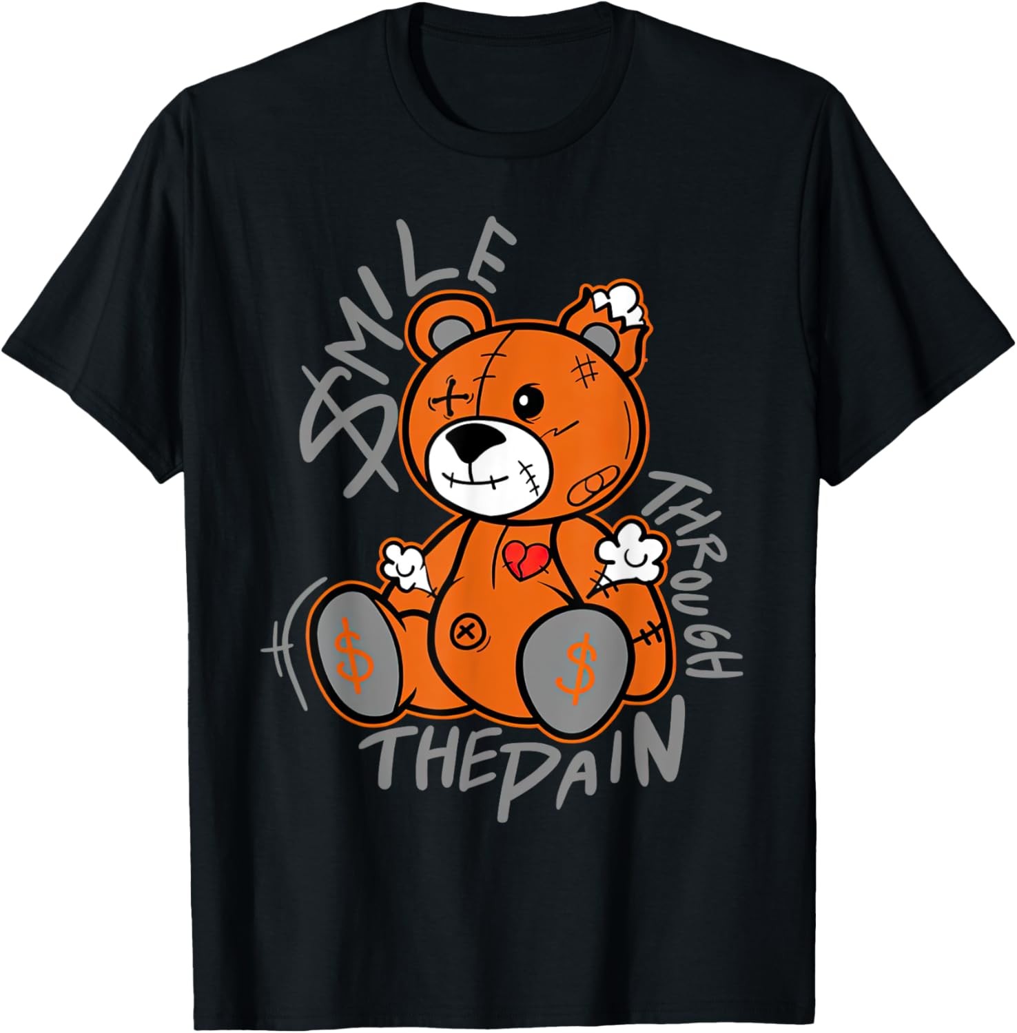 Olive Army Solar Orange Color Match Unisex T-Shirt