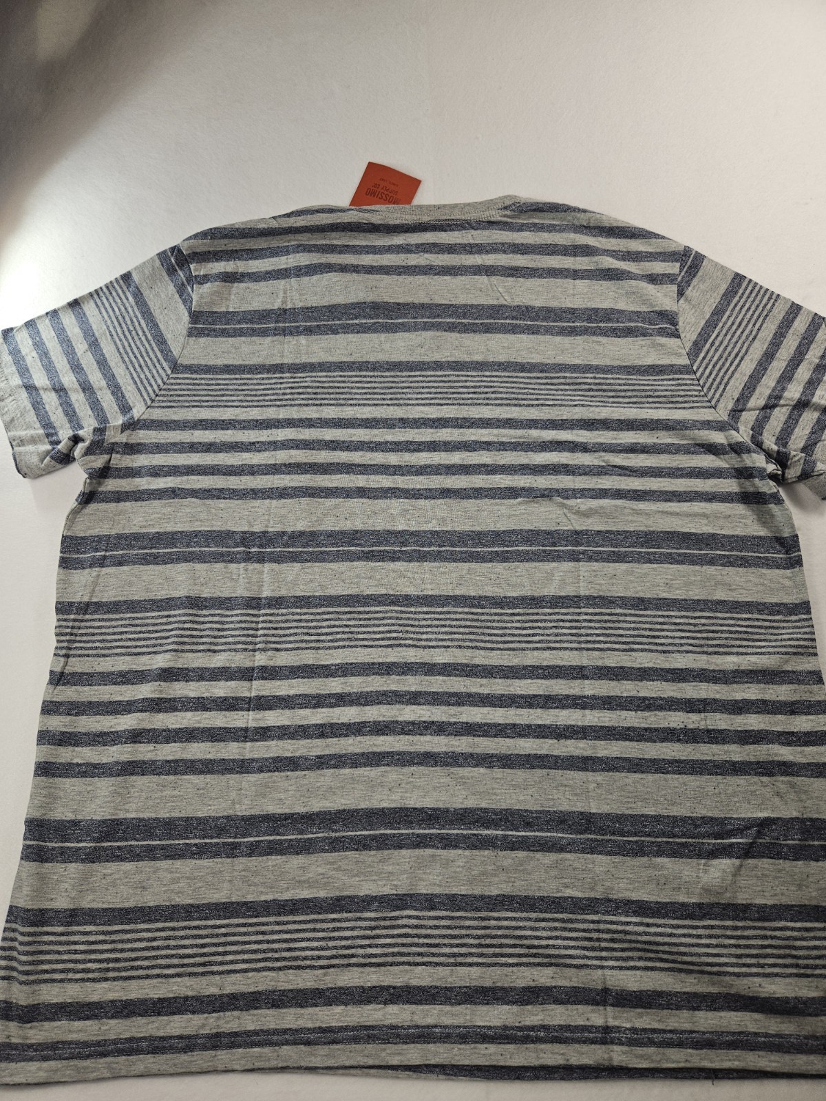 Mossimo Supply Co. Men's Navy & Gray Striped V-Neck T-Shirt Size XXL gallery
