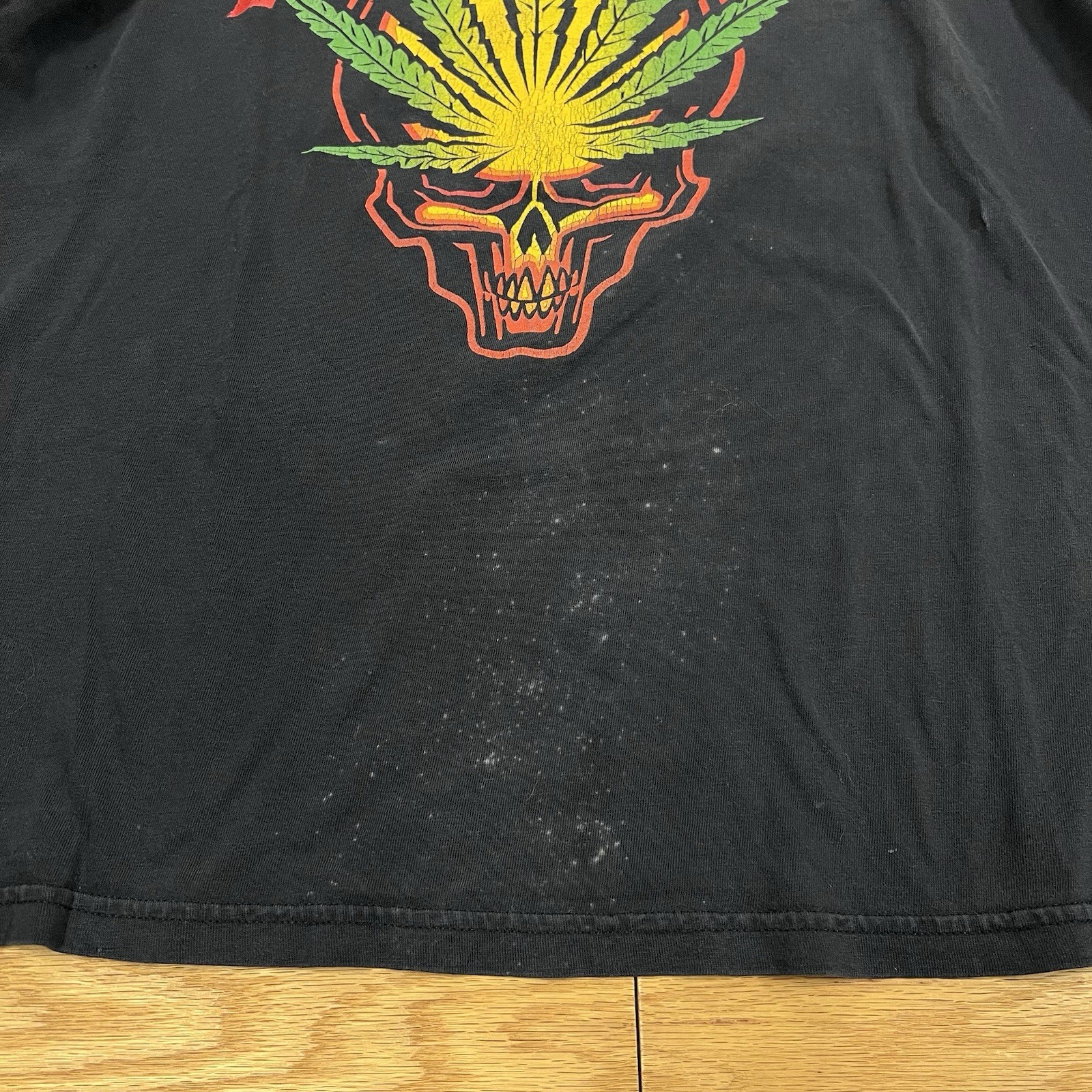 Vintage Pantera Shirt XL 1997 Weed Leaf Thrashed Faded 101 Proof Band AJ Soprano gallery