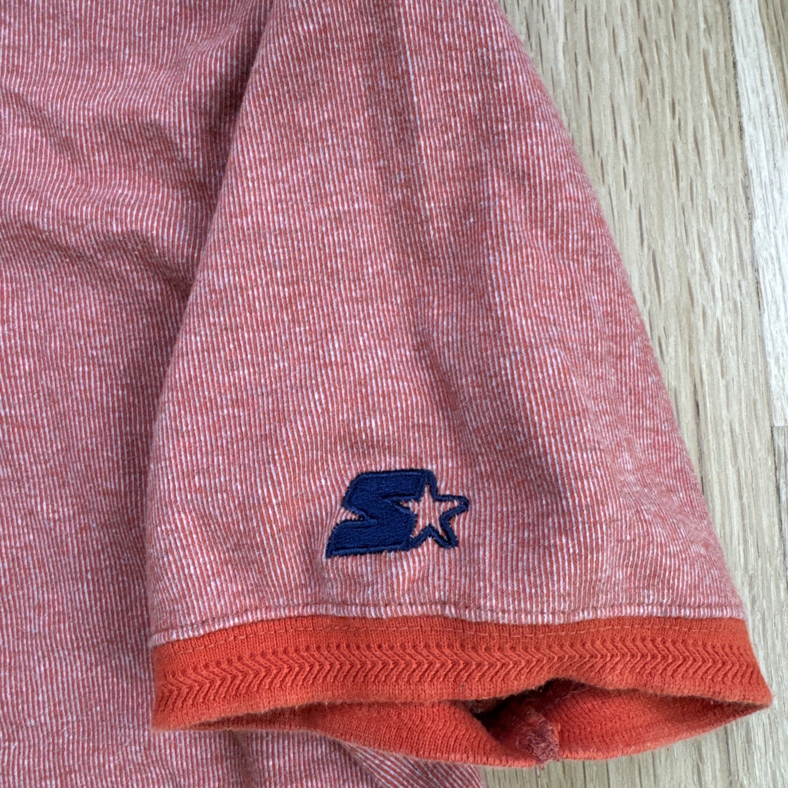 VTG Starter Clemson Tigers Polo Shirt Size XL Textured Fabric 90s 80s College gallery