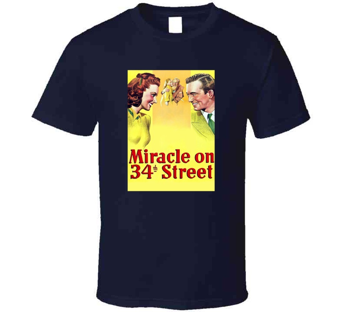 Miracle On 34th Street Tee Classic Holiday Film T Shirt gallery