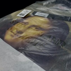 NWT Supreme Stone Island Mona Lisa Print Clear Logo T Shirt S DS SS22 AUTHENTIC