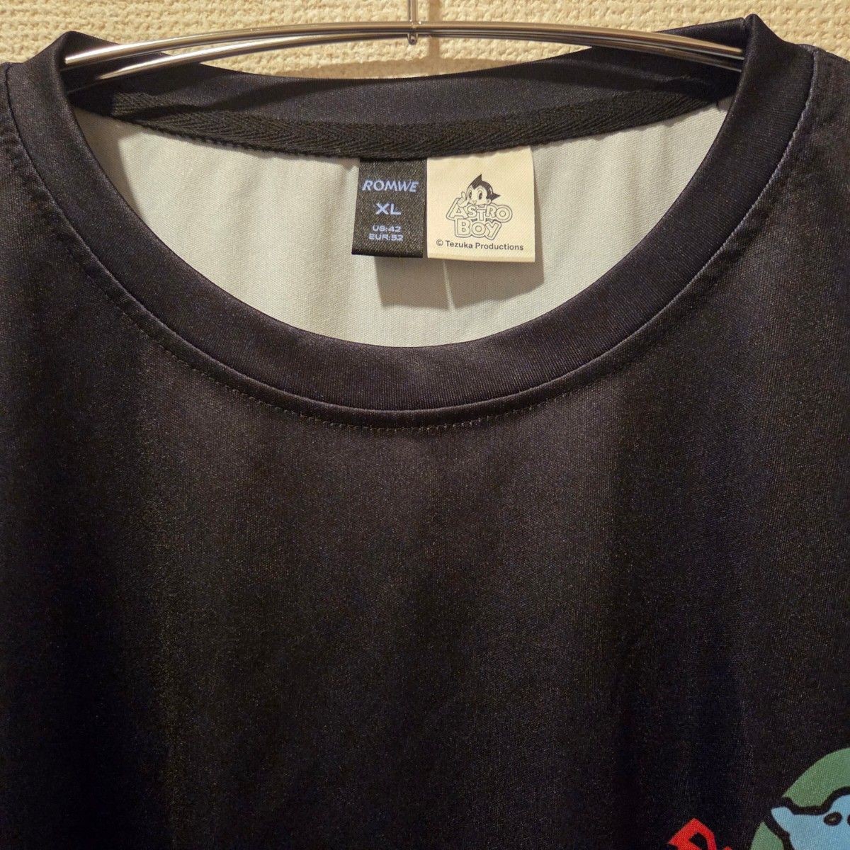 Astro Boy Mighty Atom Graphic T-Shirt XL Black Osamu Tezuka Anime gallery