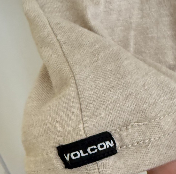 VOLCOM IRRATIONAL CIRCLE True To This Men’s Ivory Heather T Shirt Size XL gallery