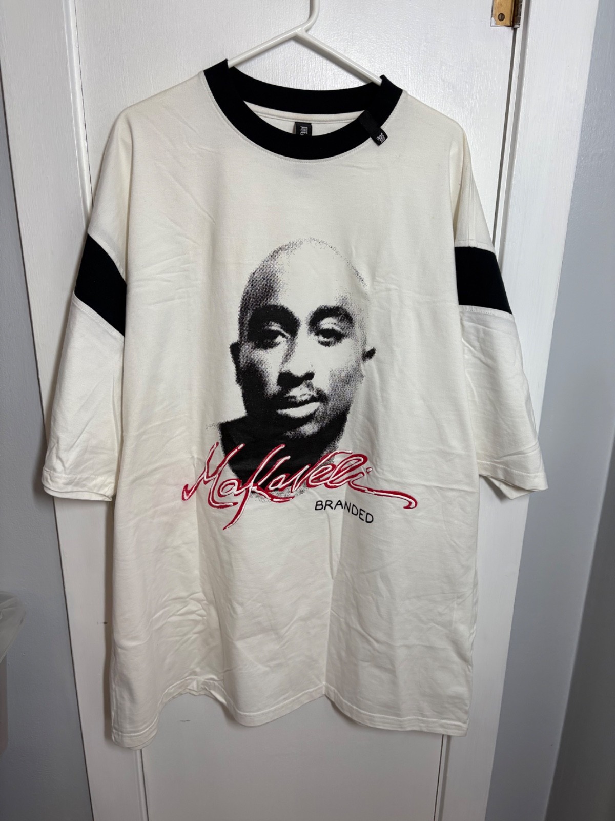Vintage 90's Tupac Makaveli Hip Hop Rap T-shirt SZ XXL New Old Stock gallery