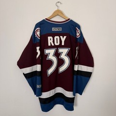 Vintage 90s Colorado Avalanche Patrick Roy NHL Hockey Authentic Jersey CCM XL
