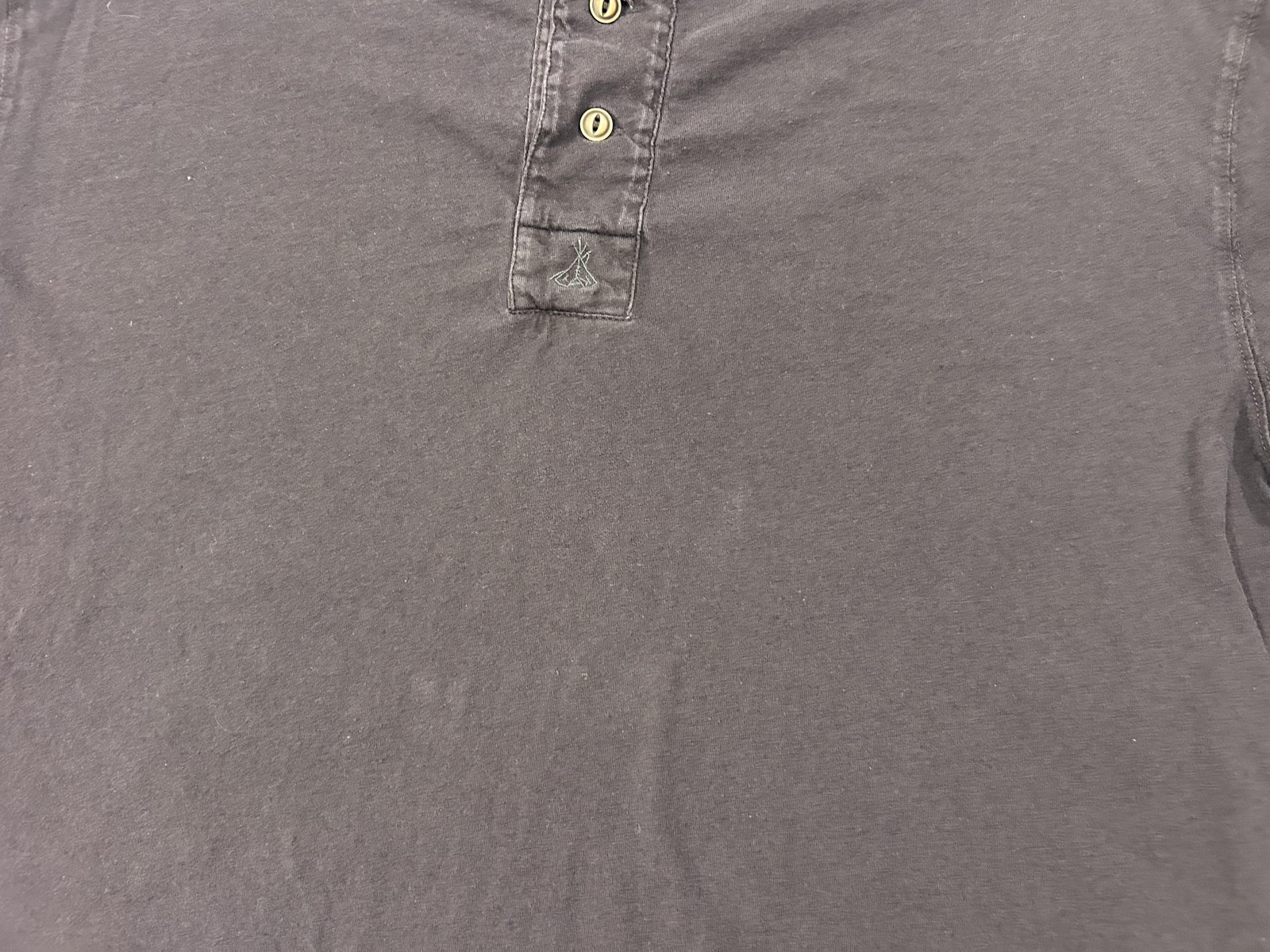 Pendleton Shirt Mens XL Brown Long Sleeve Henley Cotton Linen Tee Base layer gallery