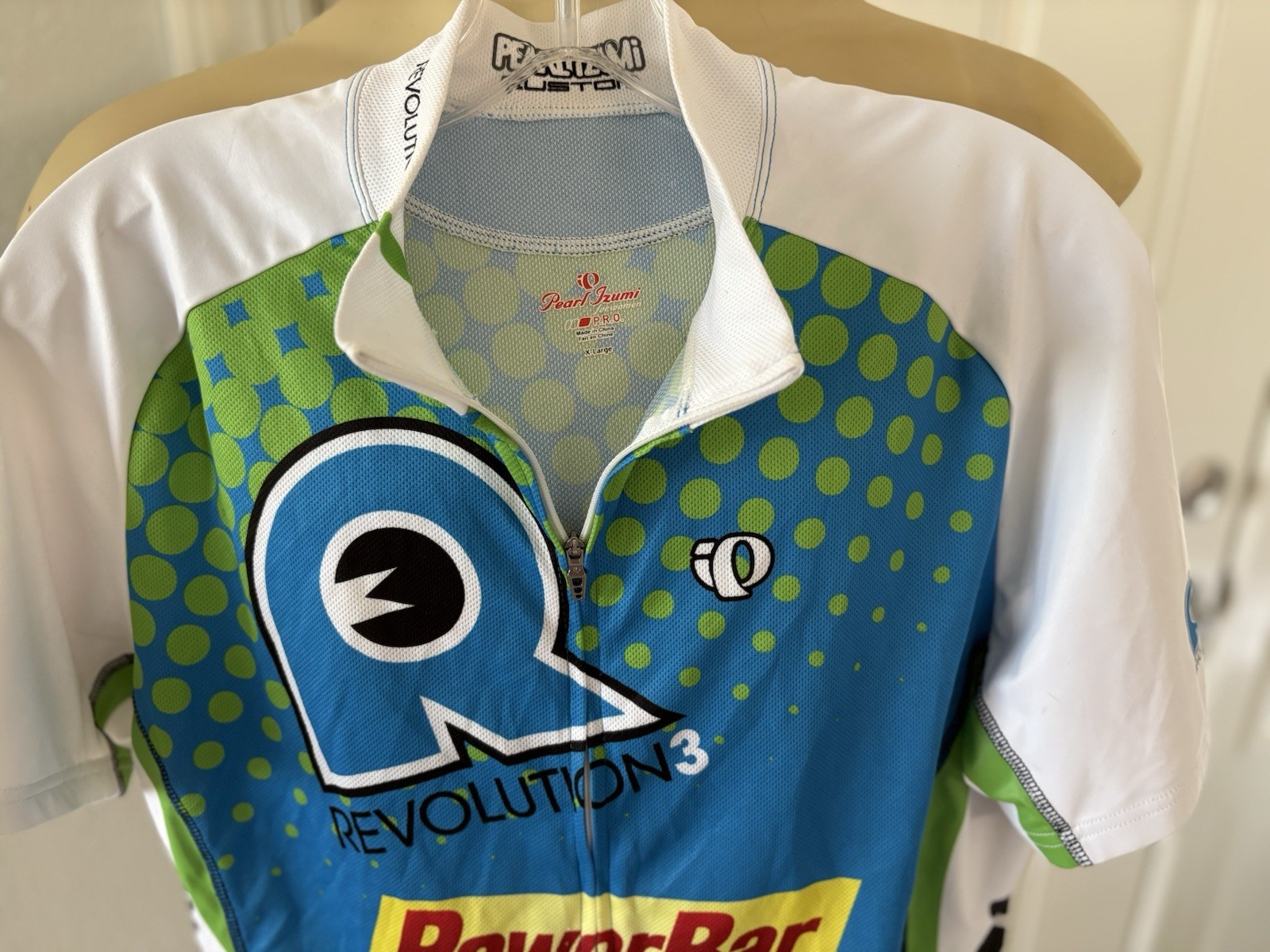 Pearl Izumi Power Bar Athletic Energy Food Cycling Jersey Shirt Size XL (fits M) gallery