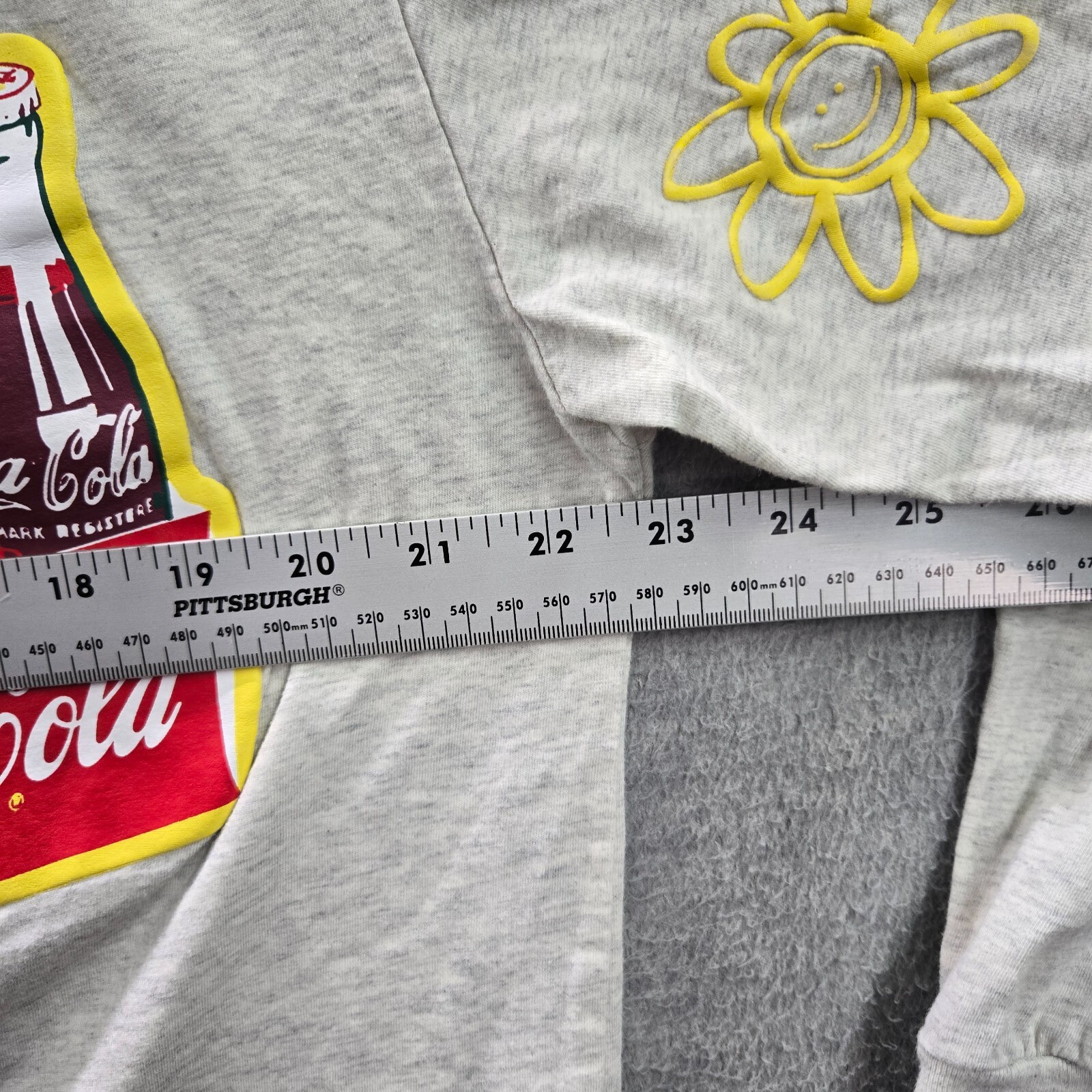 Coca Cola x Pacsun Men Shirt Large Gray Logo Classic Bottle Long Sleeve Tee gallery