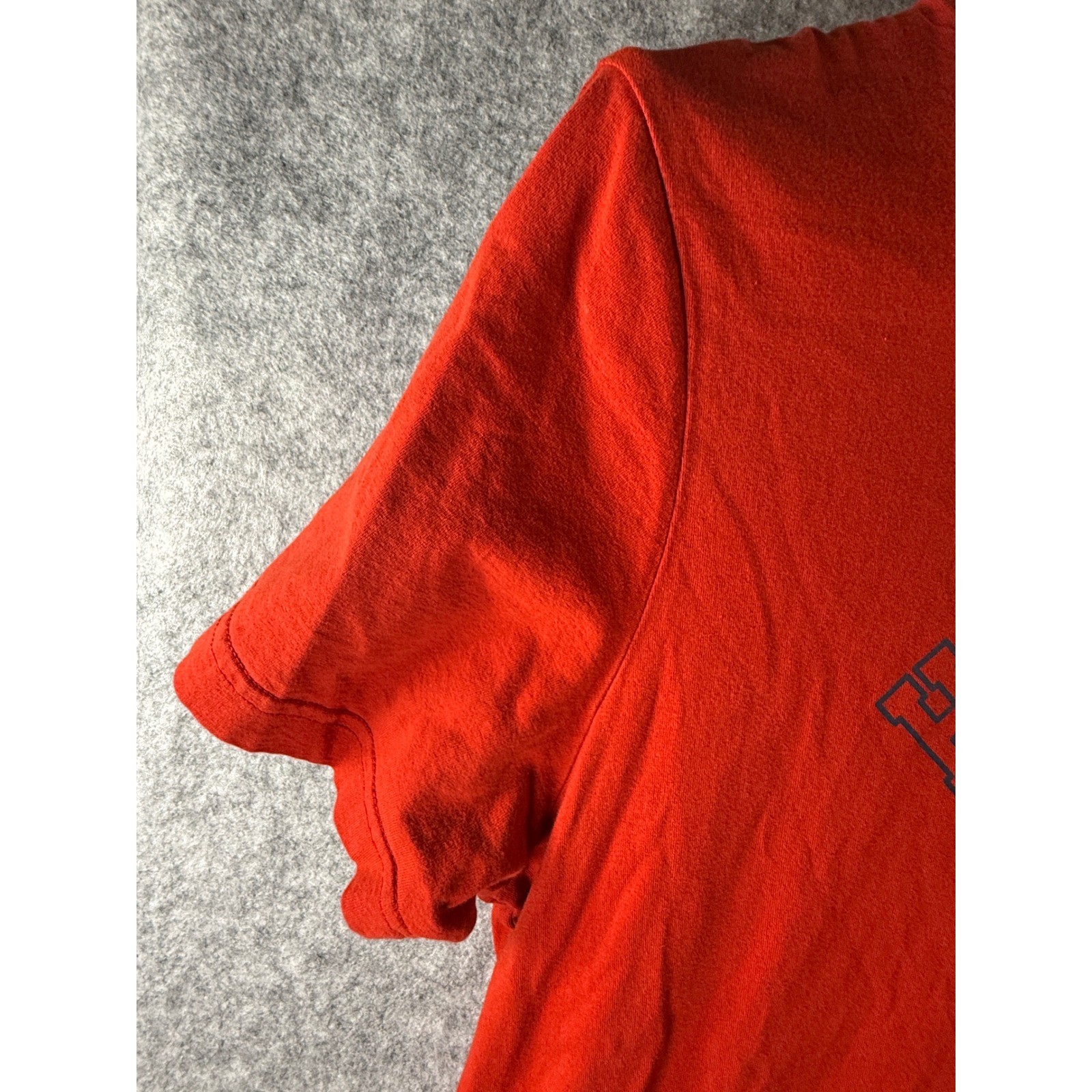 Hurley Mens Red Athletic Dept Graphic T-Shirt Large Short Sleeve Crew Neck gallery