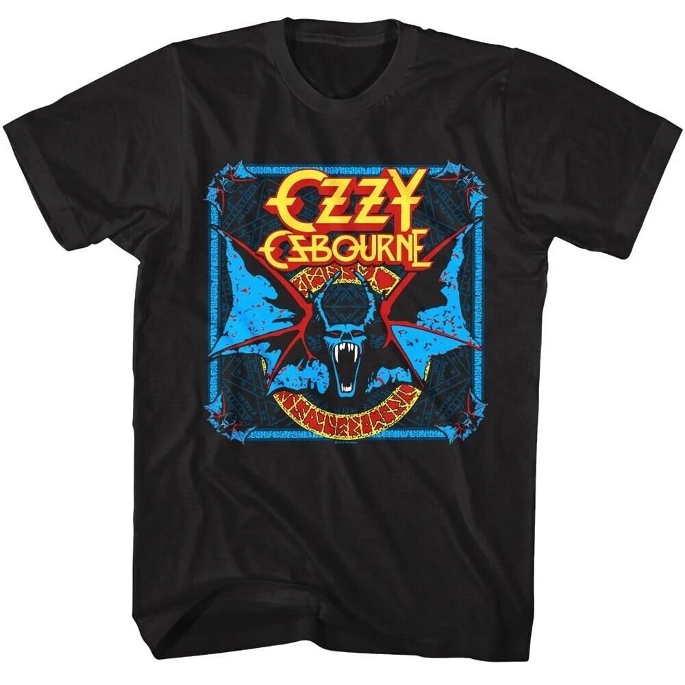 Vintage Heavy Metal Bat Graphic Rock Music Unisex Black T-Shirt - T803 gallery