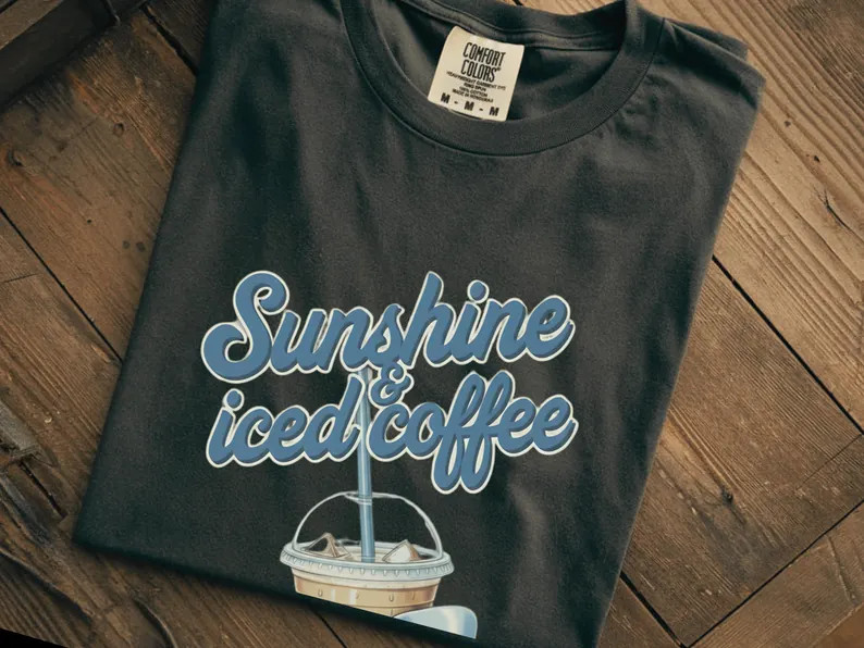 Comfort Tee Iced Coffee Sunshine gallery
