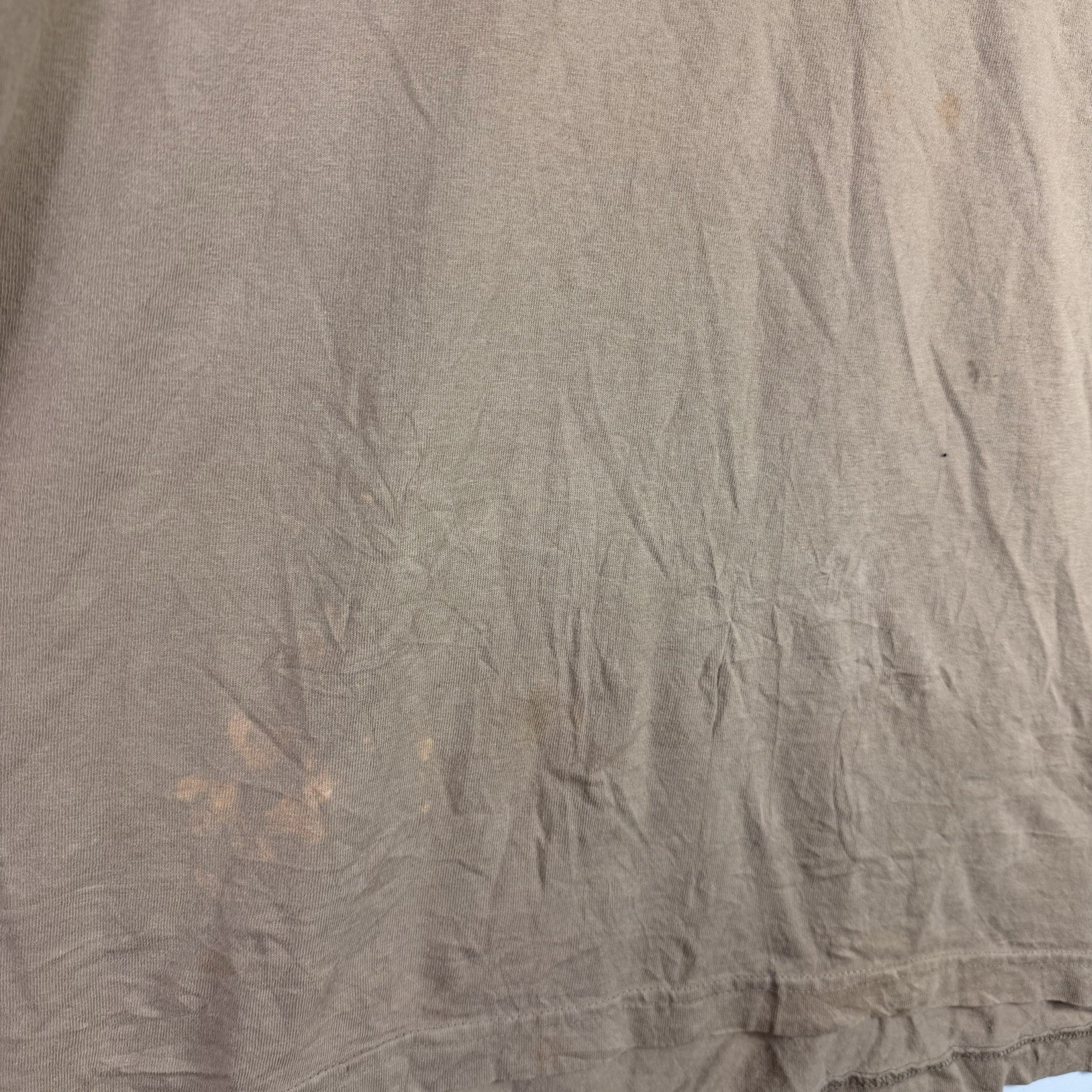 Carhartt T-Shirt Men's 4XL Original Fit Beige Short Sleeve Pocket 100% Cotton gallery