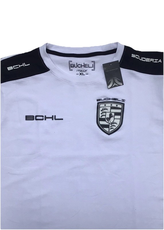Men’s Bucheli T Shirt,Soft Cotton,Stretch,Italian Style L XL….E4.