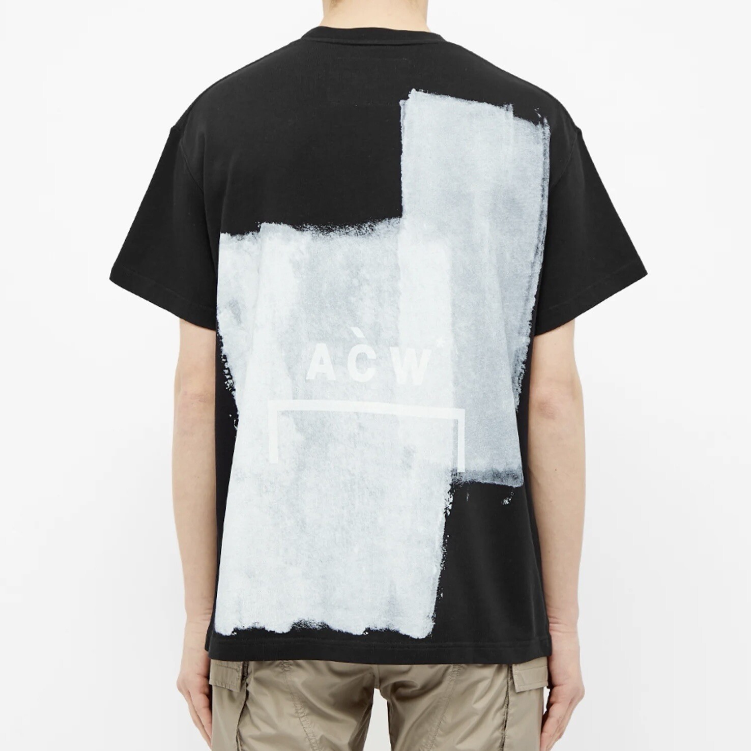 ACW Collage Printed A-COLD-WALL Crewneck Wash Dyed Cotton Short Sleeve T-shirt gallery