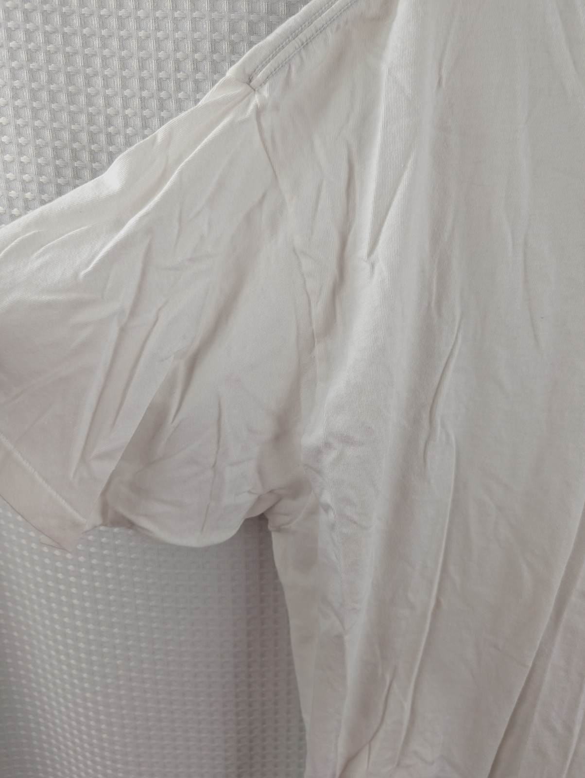 Jockey Thorobred TWO V-Neck White Cotton T-shirt NWOT Size XXL gallery