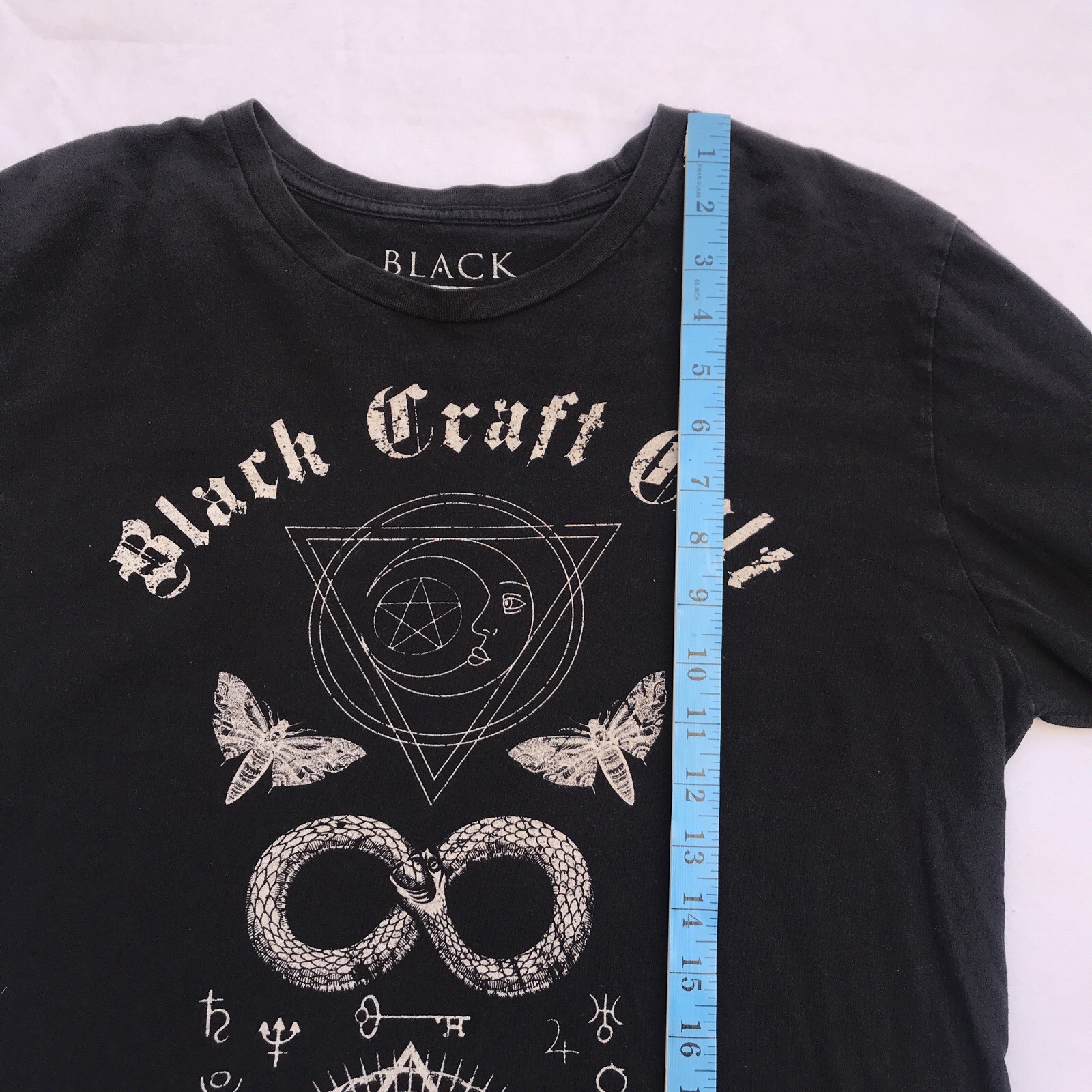 Black Craft Cult Create Your Own Future Black T Shirt Long Sleeve Size 38 gallery