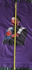 Chadwick Boseman Wakanda Forever Pose Marvel Black Panther T-shirt (Purple) – XL