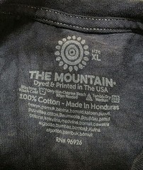 The Mountain Men’s American Flag Bald Eagle Tie Dye T-shirt Size XL