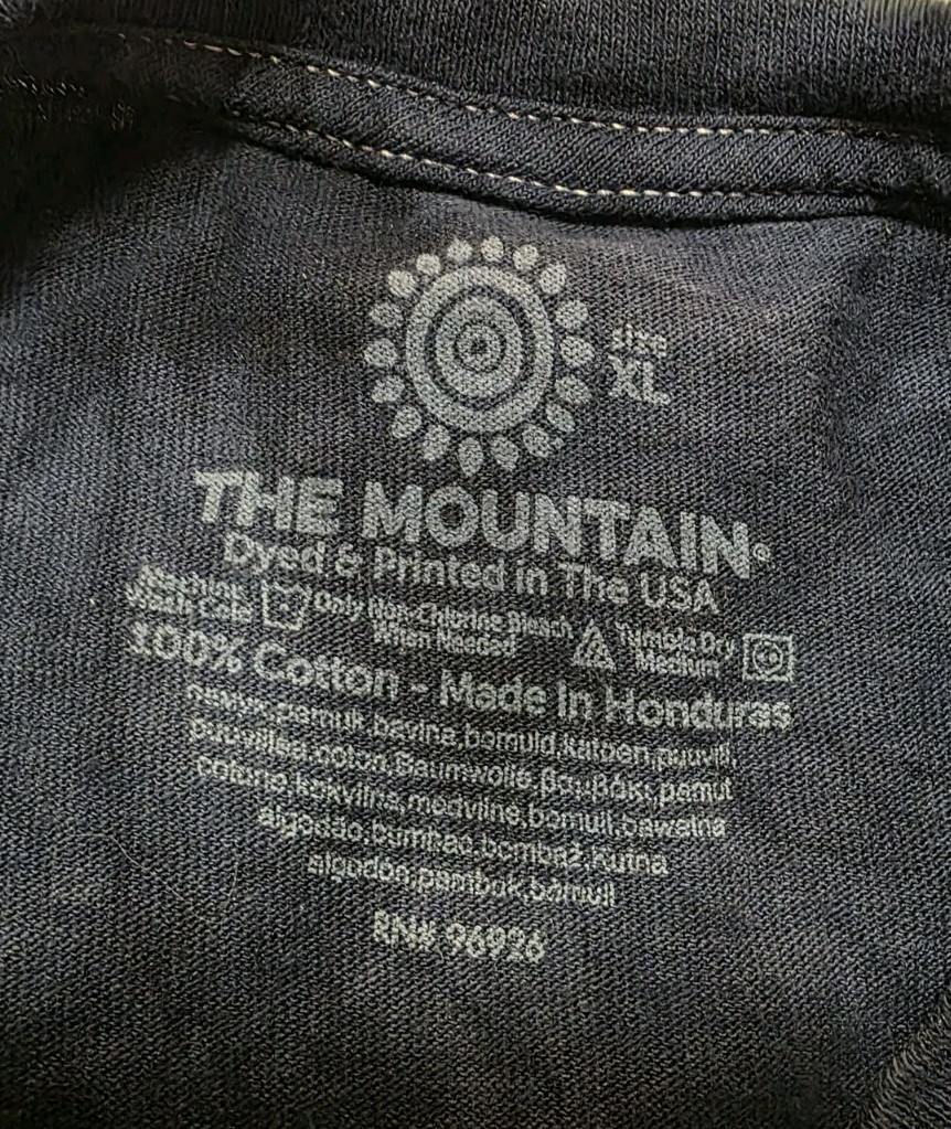 The Mountain Men's American Flag Bald Eagle Tie Dye T-shirt Size XL gallery