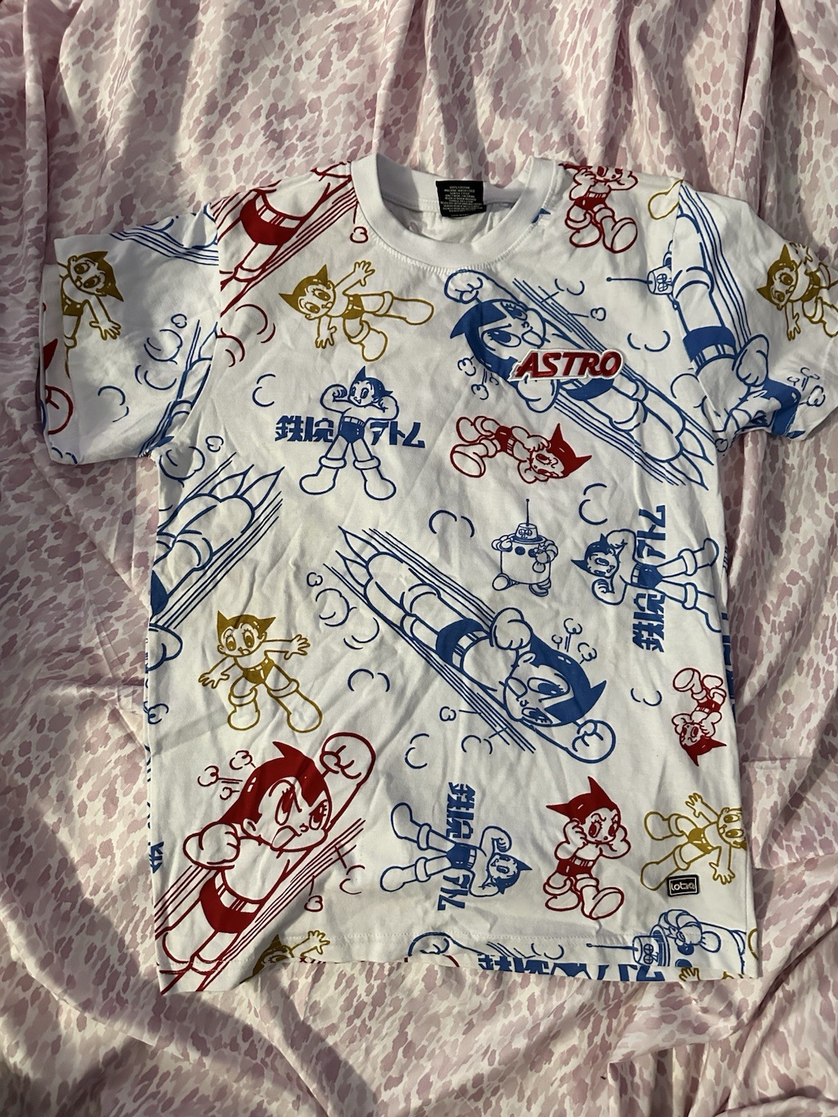 Astro Boy T Shirt App Mighty Atom Lot 29 Anime Manga Japan White Medium