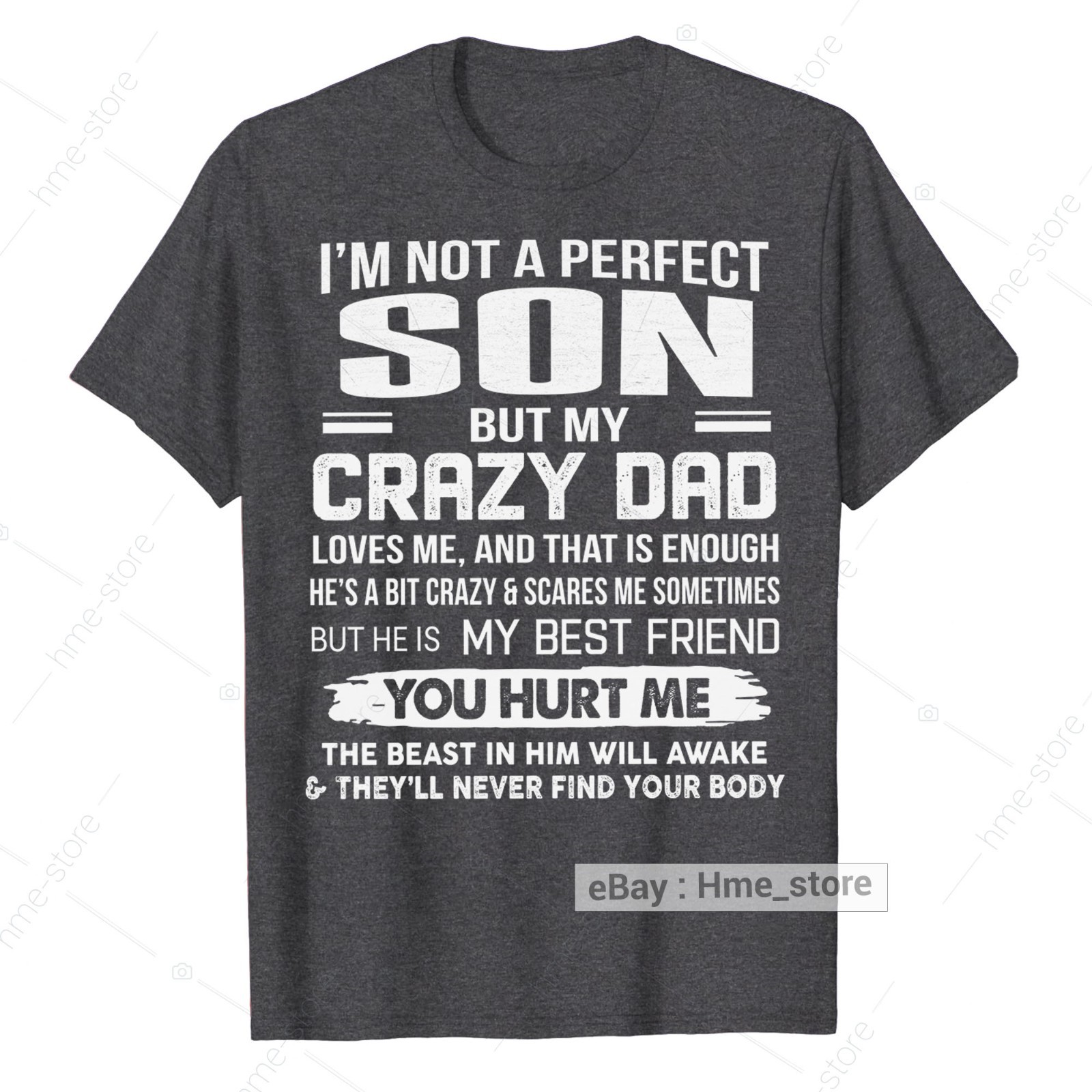 Funny Son T-shirt From My Awesome Dad, Father To Son Tee Gifts For Kids Teen Boy gallery