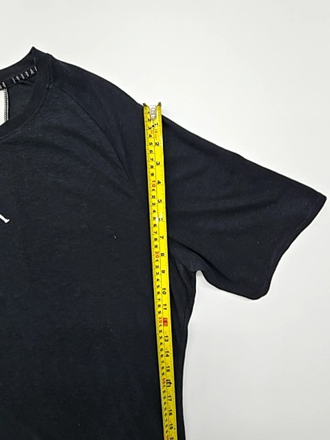 Jordan Womens T Shirt Black Dri-FIT Striped XXL gallery