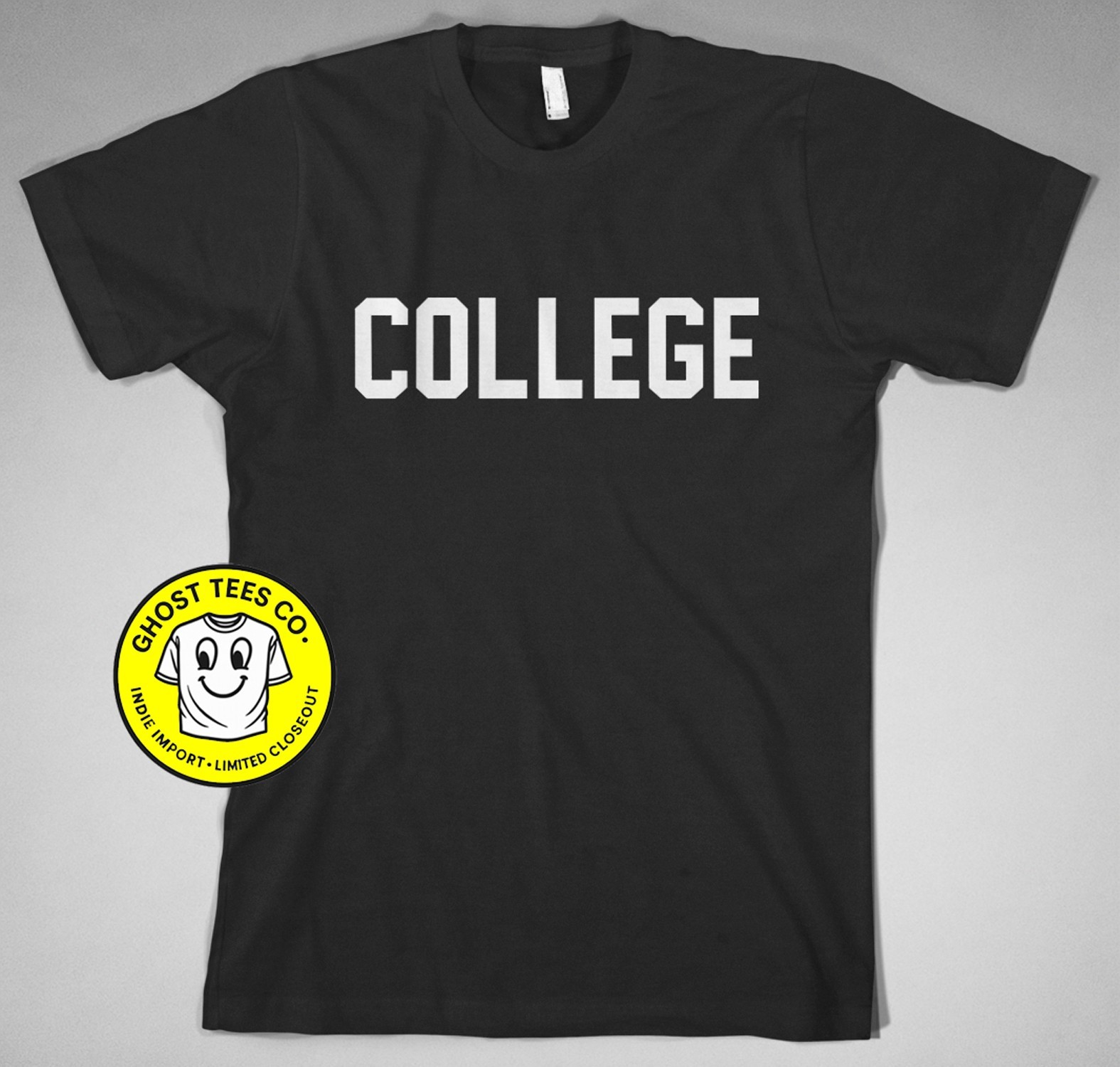 Animal House COLLEGE T-shirt snl 80s Frat bluto University Faber John Belushi gallery