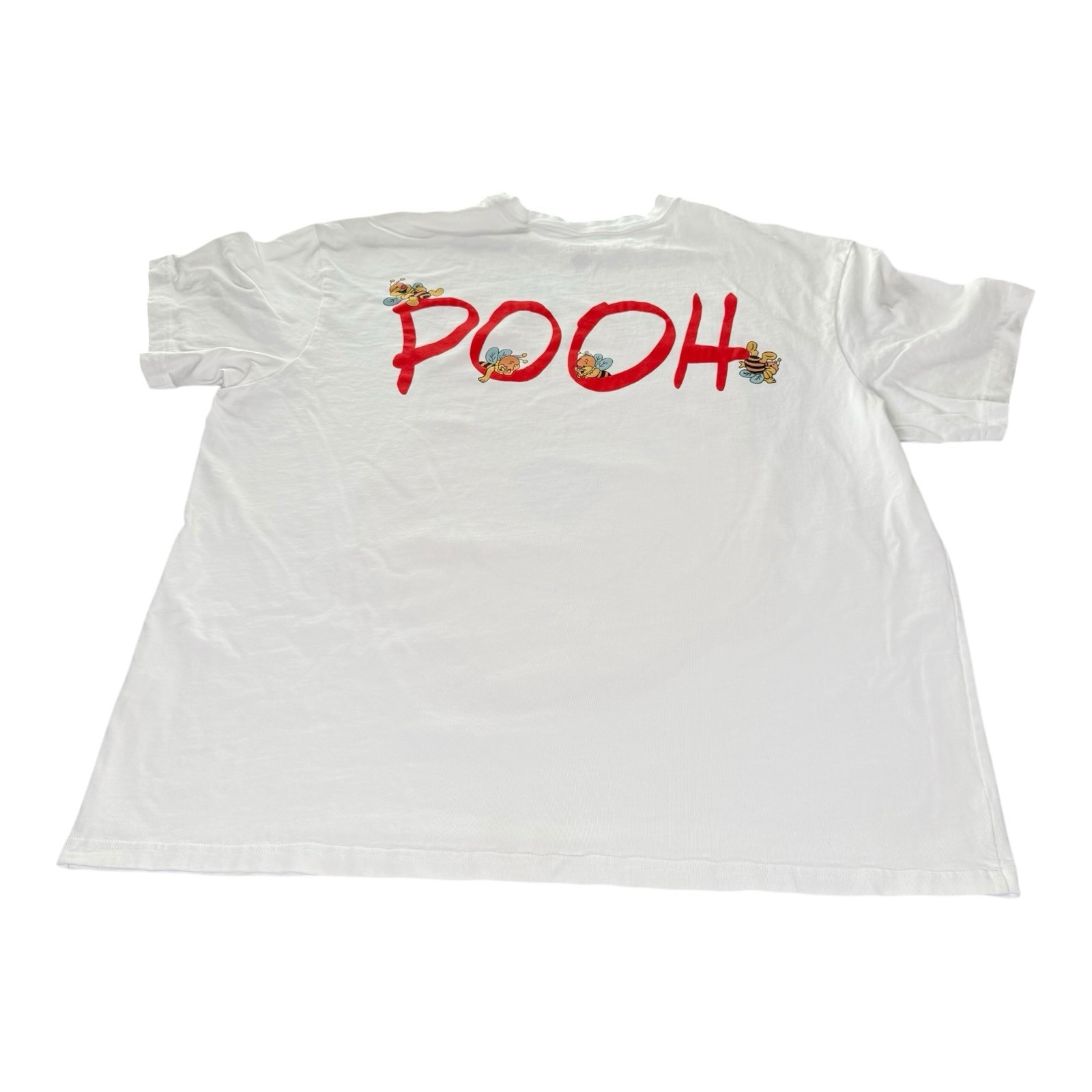 Disney Winnie The Pooh Face Graphic T Shirt Mens 3XL White Short Sleeve Tee gallery